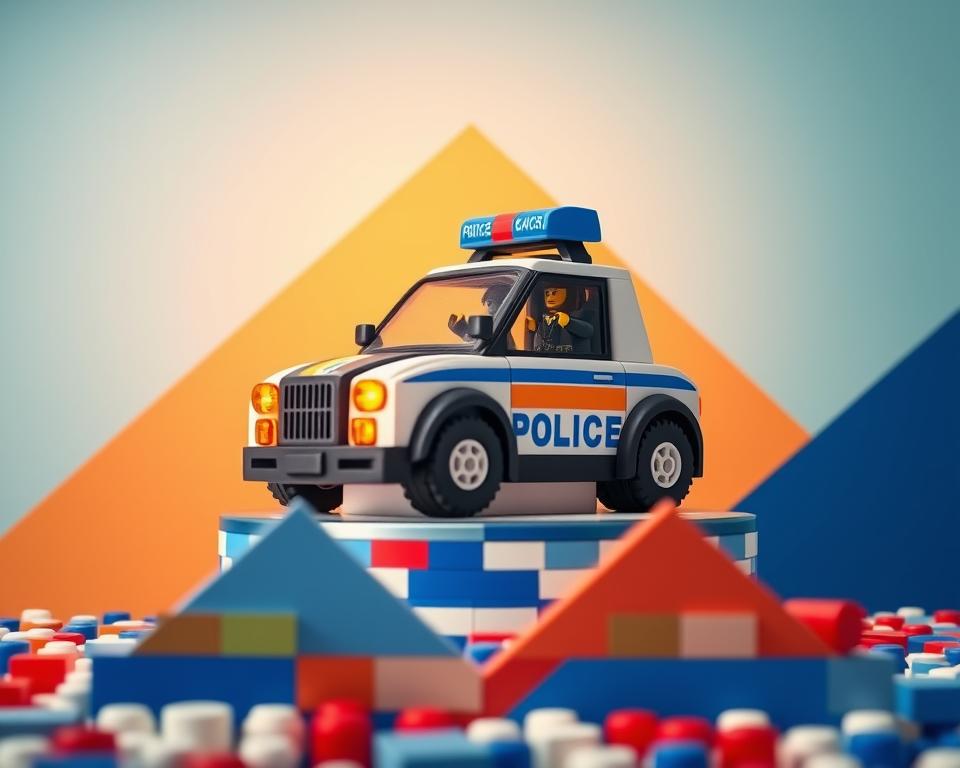 Lego Police cake
