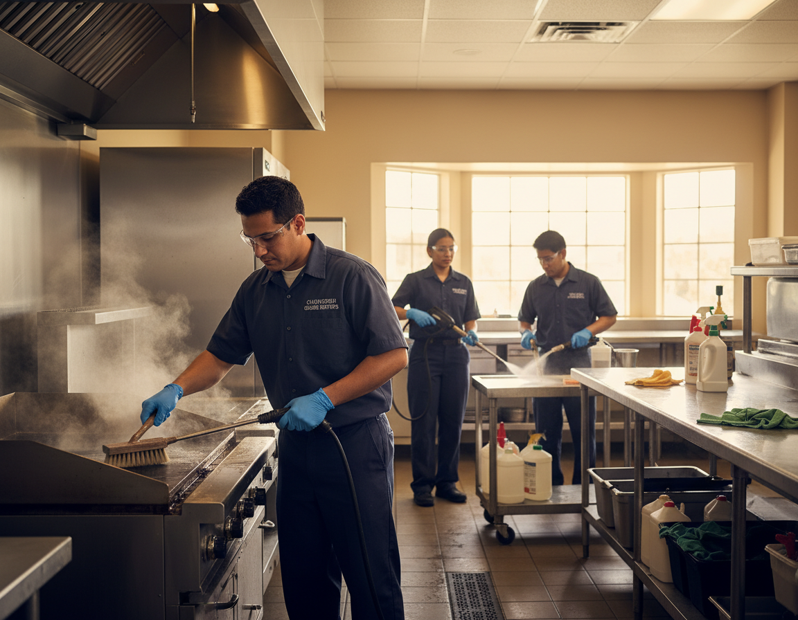 Grease Cleaning Pros in Burbank